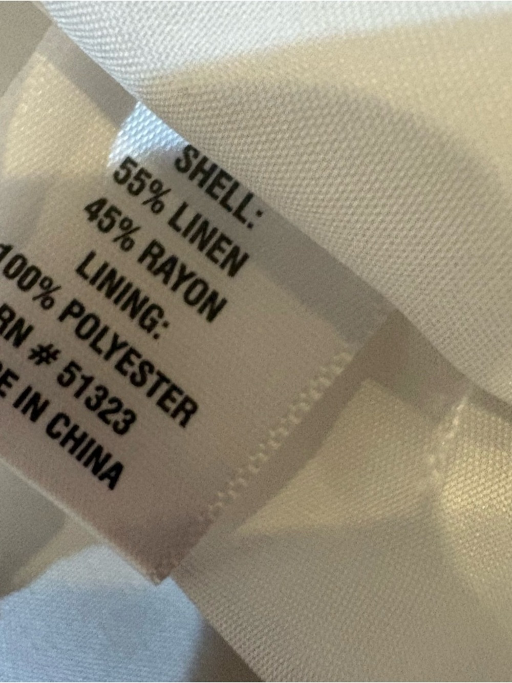 CeCe Blue & White linen blended Floral Tiered Mini Dress size S - Picture 7 of 11